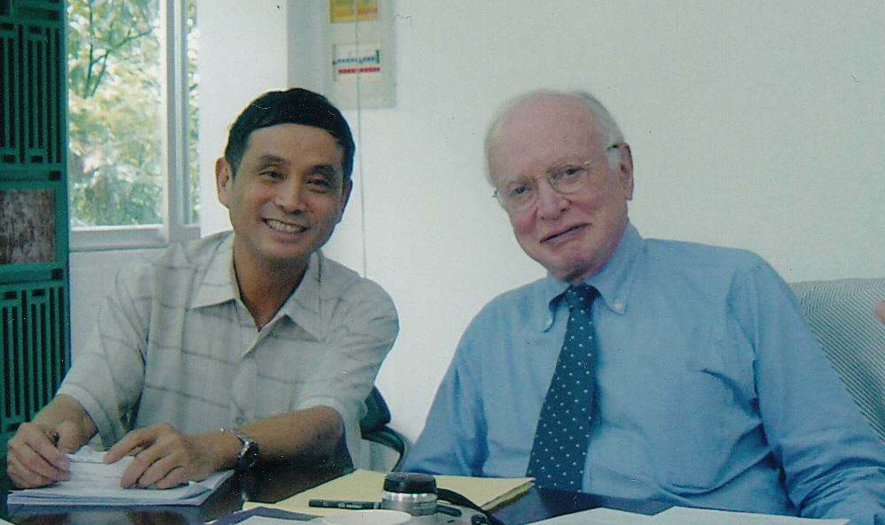 国际反搏之父美国soroff教授与梁小明教授交流（2005年8月6日）